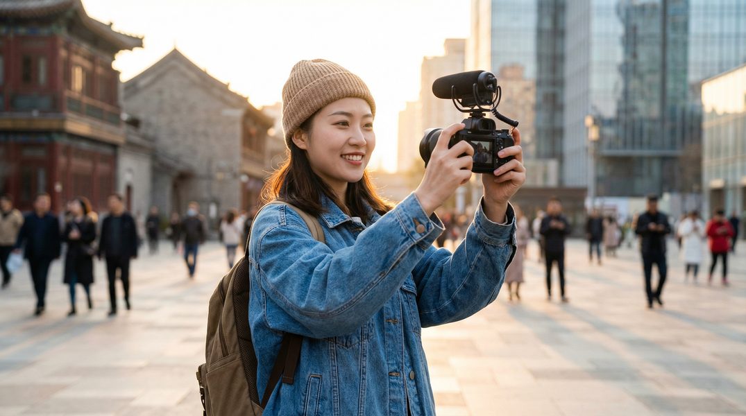 自拍VLOG日常生活视频